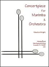 Concertpiece for Marimba And Orchestra Marimba and Piano Reduction cover